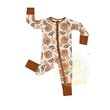 Bamboo Rompers: Baby Sleepwear for Boys and Girls - Long Sleeve Jumpsuits & Print Newborn Outfits
