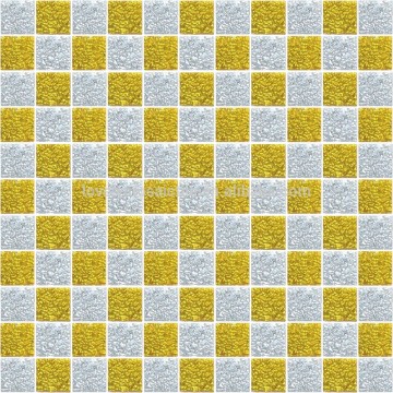 Foshan cheap glass mirror mosaic tiles