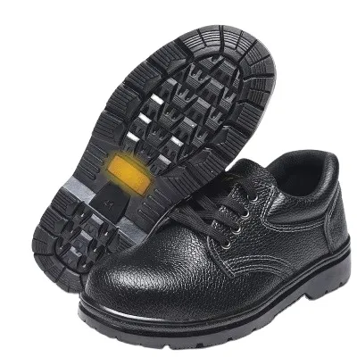 Custom Genuine Leather Men's Safety Shoes
