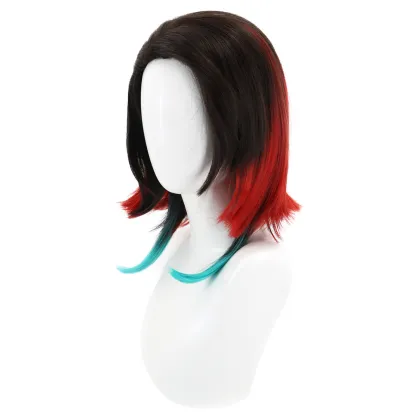 Enmu Anime Cosplay Wig - Kimetsu No Yaiba Series for Boys
