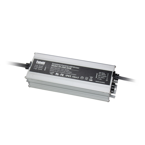 100W CC Driver Salida auxiliar 12V IP65