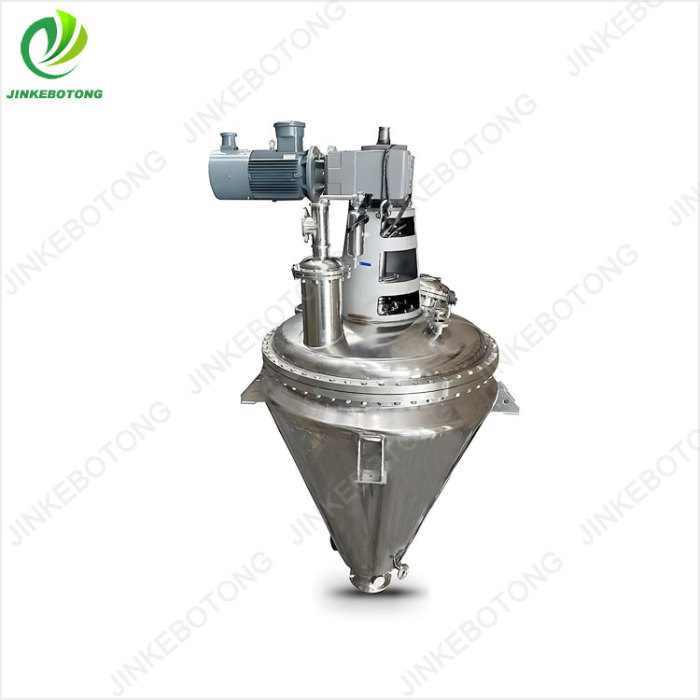 Lithium iron phosphate single cone vacuum dryer