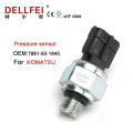 Sensor de pressão de alta qualidade 7861-93-1840 para Komatsu