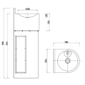 Fountaine de consommation extérieure refroidie en acier inoxydable