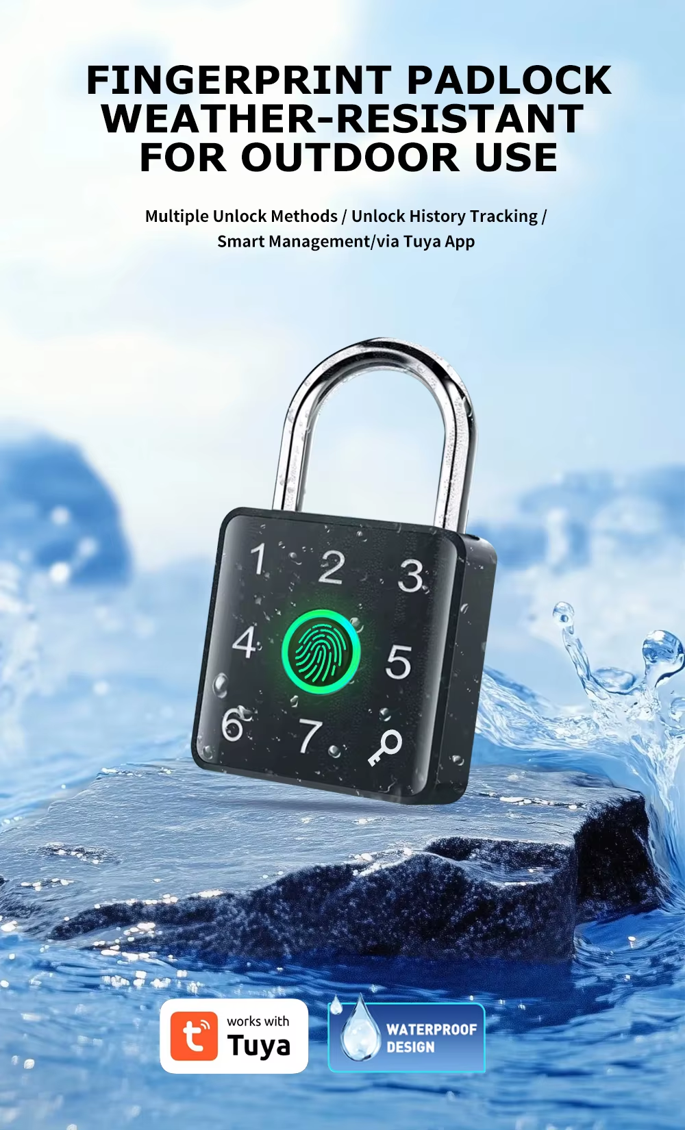Fingerprint luggage locks