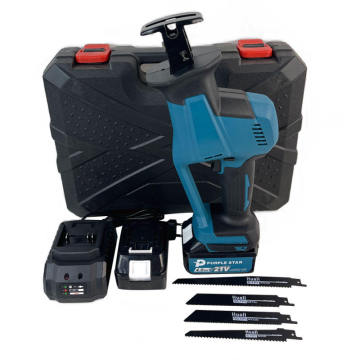 Hot Selling Lithium Battery Cordless Reciprocating Saw With Blade For Industry