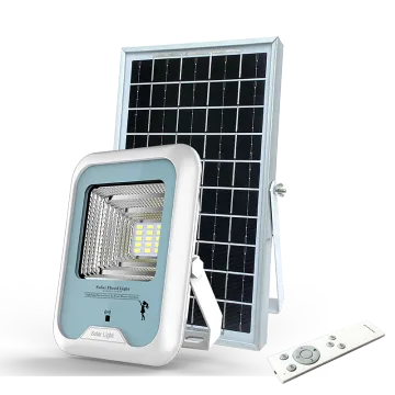 Smart Outdoor Garden Solar Flood Light with 5V 8W Solar Panel