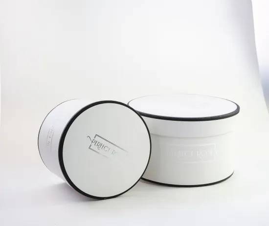 Cardboard Printed Round Tube Gift Box with Lid