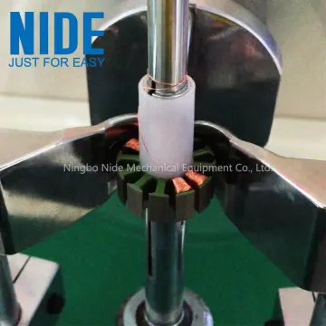 Small motor external armature flyer coil winding machine