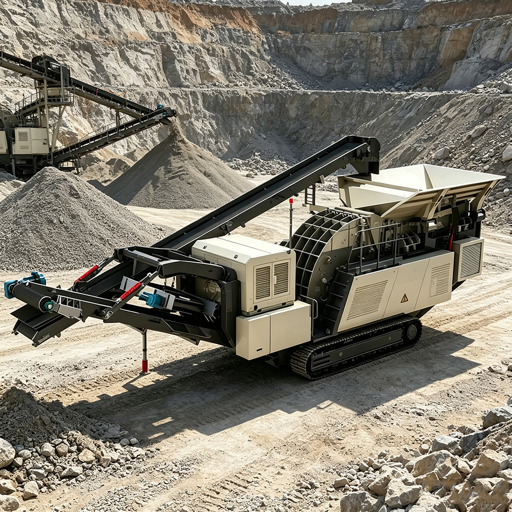 Fast Commissioning Mobile Crusher