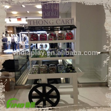 Wooden Display Cart, Retail Store Display