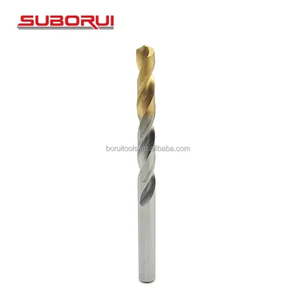 SUBORUI Custom Drill Bits: HSS Co M35 M2 Cobalt Steel Titanium Nitride Coated Metal Drill Bits for Industry