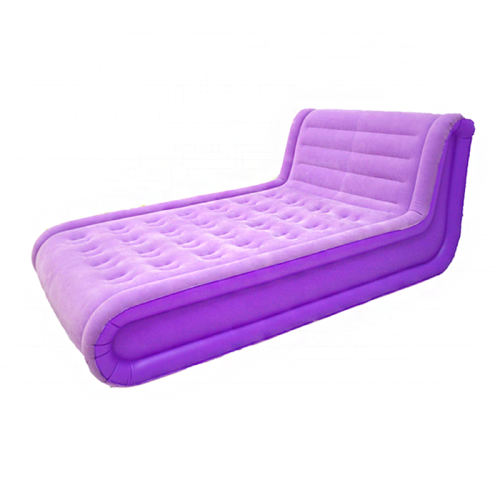 Comfort Headboard Airbed Inflatable Flocking Air Bed