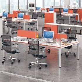 2016 UAE Market Open Style Melamine Panel Cubicle Workstation (Hot)