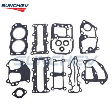 SUNCHEV Power Head Gasket Kit 436358 For Johnson EVINRUDE 9.9 15hp