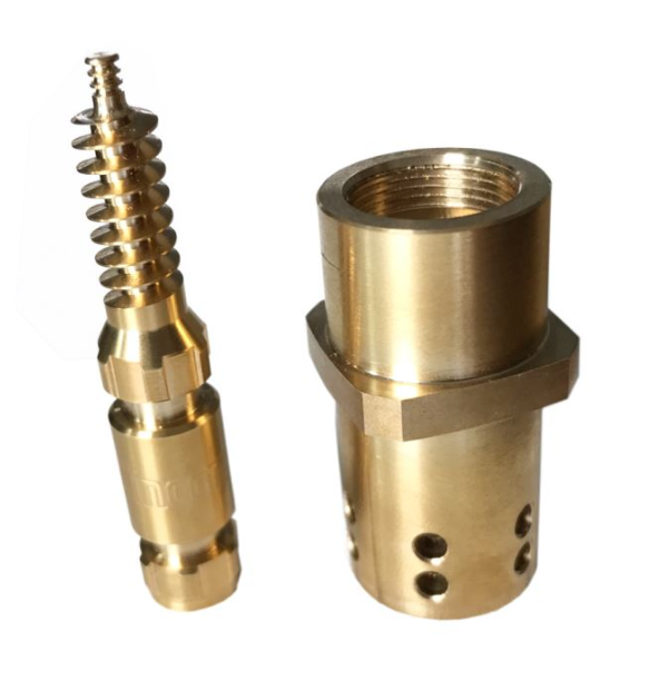 customized turning brass mechanical parts