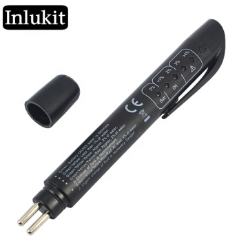 5 LED Auto Car Brake Fluid Level Tester Pen