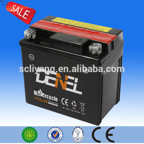 Deep cycle battery with parts for electric scooters 12v battery of moto parts with storage batteries for motorcycle