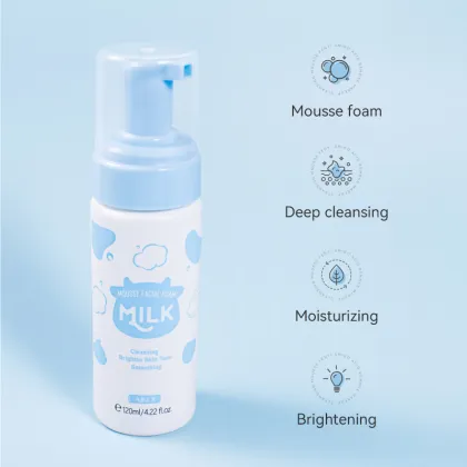 LAIKOU Milk Mousse Cleansing Facial Cleanser