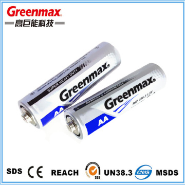 New design MSDS can oem aa battery r6p 1.5v