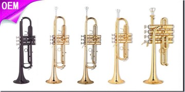 Orchestra Trumpet, Marching Trumpet, Piccolo Trumpet, Bb Trumpet, C key Trumpet, Colored Trumpet, Nickel/ Silver Plated Trumpet