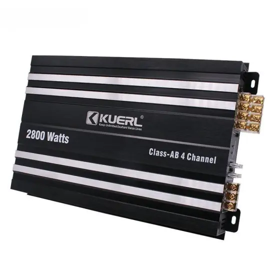 Professional High Power 75W x 4 Channel 12V Car Audio Power Amplifier: Wholesale Options Available
