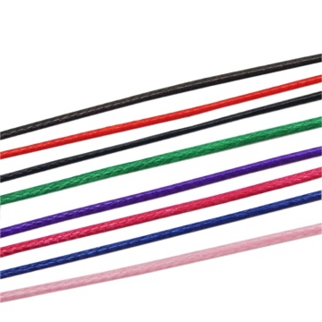 China Supplier Online Shopping: 200 Yards/Roll Colorful Twisted Waxed Cotton Necklace Cord for Shoelaces and Bags
