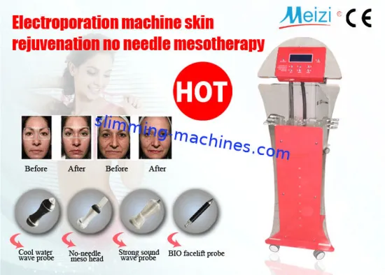 Needle Free Electroporation Mesotherapy Beauty Equipments Machine For Freckle Removal B225