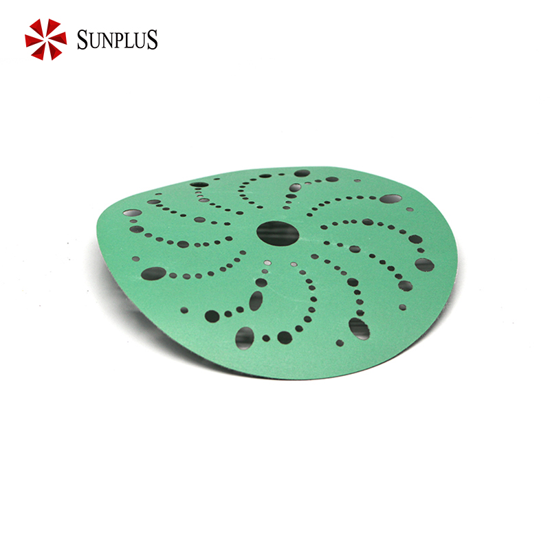 Green Film Sanding Discs 150mm Straight Hole