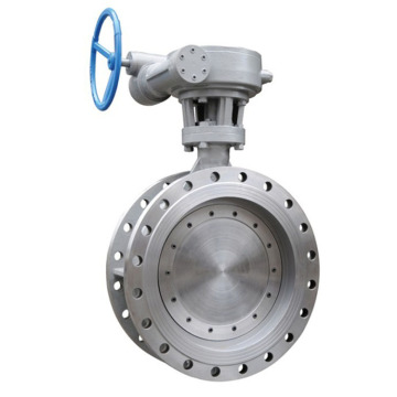 Stainless Steel Flanged Three Eccentric Metal Seat Butterfly Valve