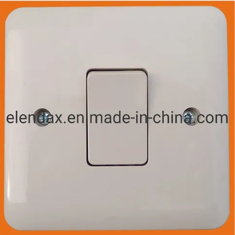 Кремовый настенный выключатель Elendax Two Gang для дома