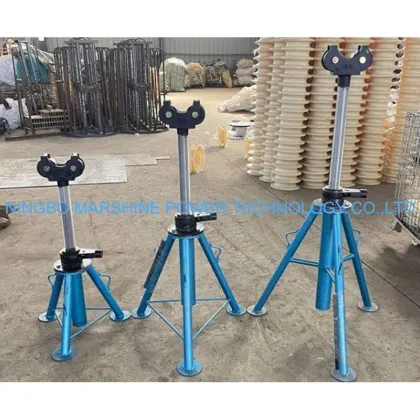 5T Ratchet Cable Hydraulic Cable Drum Stand