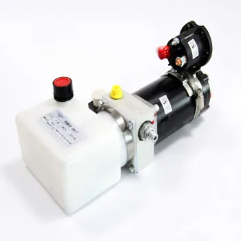 OEM Ningbo Factory Supplying DC Hydraulic Power Units, 0.8KW/24V