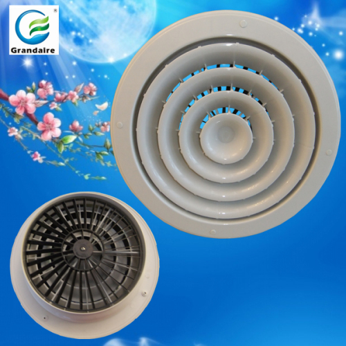 Plastic Round Ceiling Diffuser with Dapmer