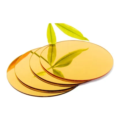 Golden Acrylic Mirror Sheets for Home Decoration