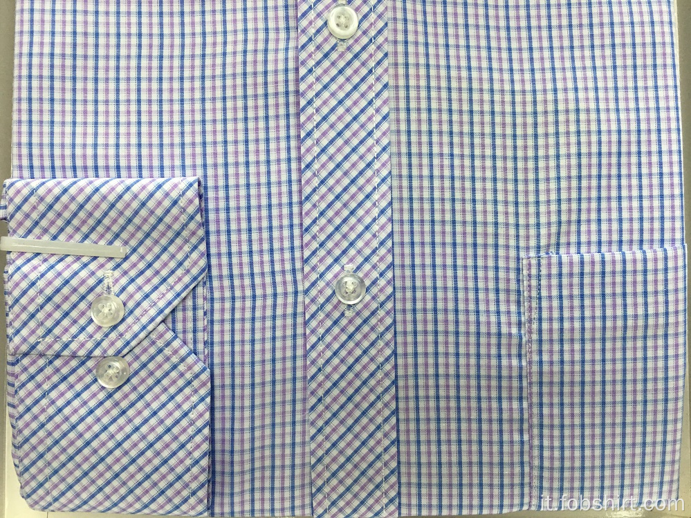 Camicia da uomo a maniche lunghe da uomo