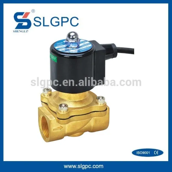Brass material low price 3/4 inch 110v water solenoid valve direct drive 2W200-20G
