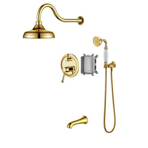 ORB Tub Shower Combo Faucet With Handheld