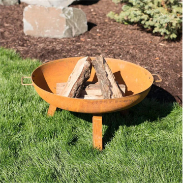 Ξύλο καύση κήπου Corten Steel Fire Pit