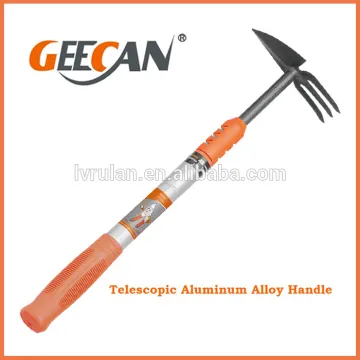Telescopic rake and shovel