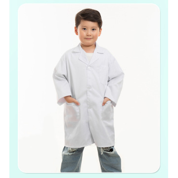 Children Protective White Coat for Safe Use
