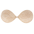 breast push-up strapless silicone self-adhesive lace bra