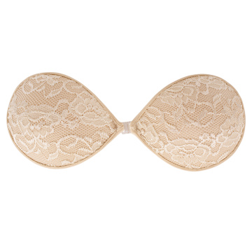 Reggiseno di pizzo in silicone autoadesivo con foto di ragazze sexy