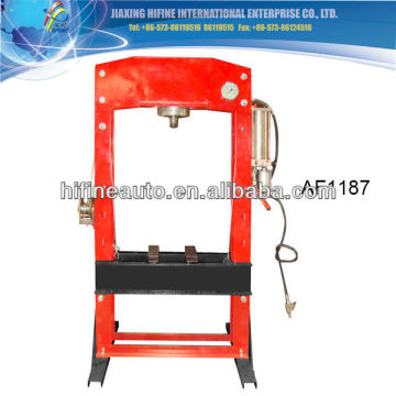 75 Ton Air/Hydraulic shop press with gauge