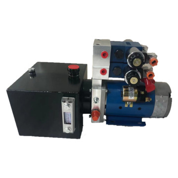 Double-acting DC hydraulic pump station 12v-72v power unit