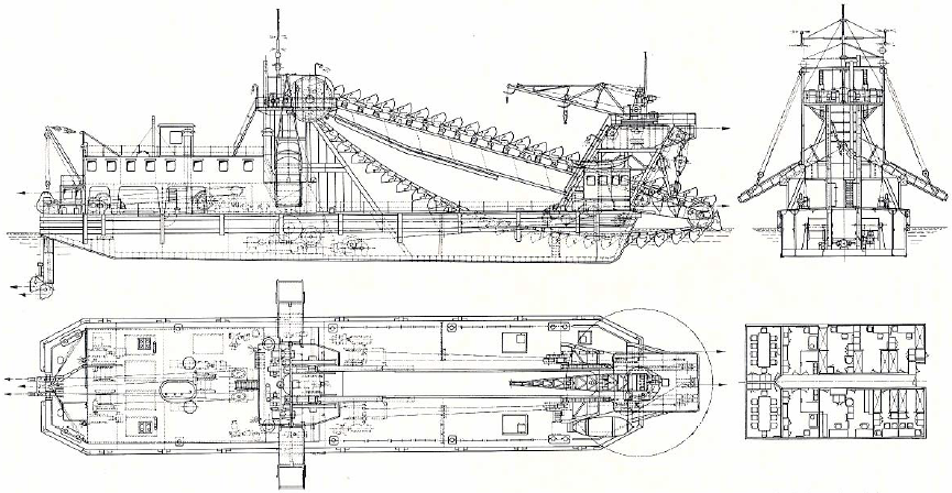 bucket dredger