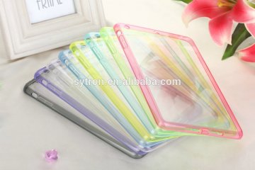 Popular soft dustproof case transparent tpu covers for ipad mini4/ipad5
