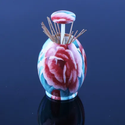 Automatic Pressure Toothpick Holders: Decorative Press-Type Household Storage Box