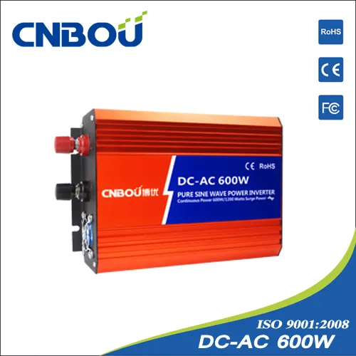 Energy saving 600w 110v pure sine wave high frequency inverter