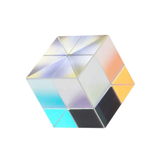 2024 Wholesale Intelligence Toy: Colorful Corner Optical Prism Cube for Kids